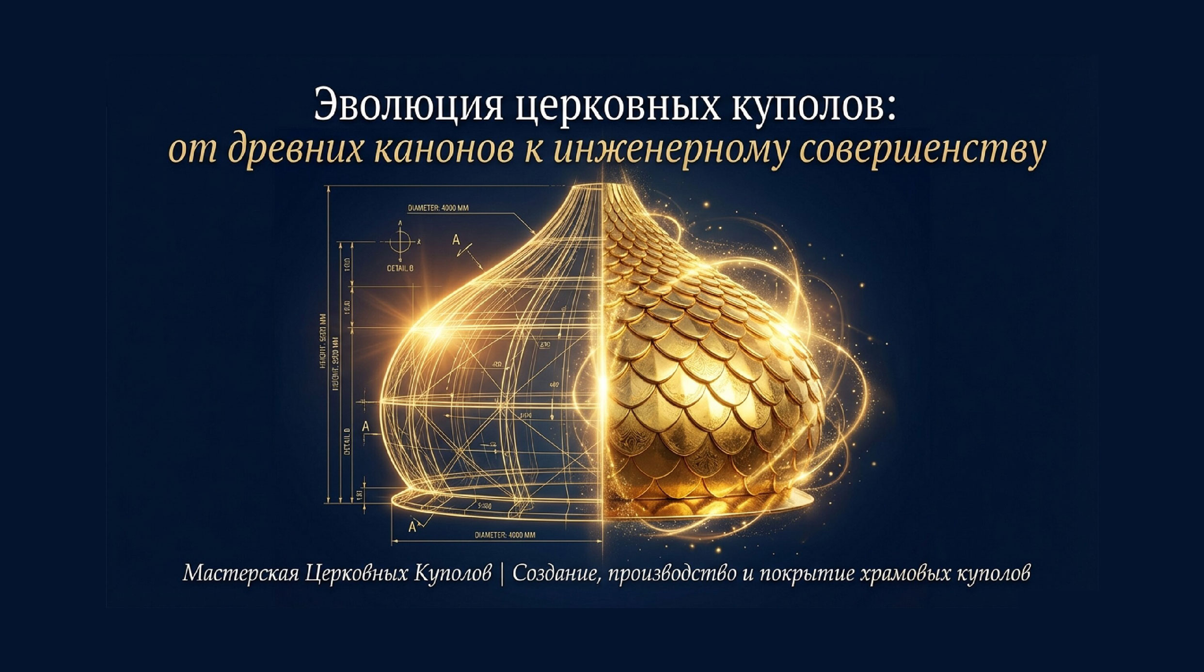 Эволюция церковных куполов от канонов к инженерному совершенству